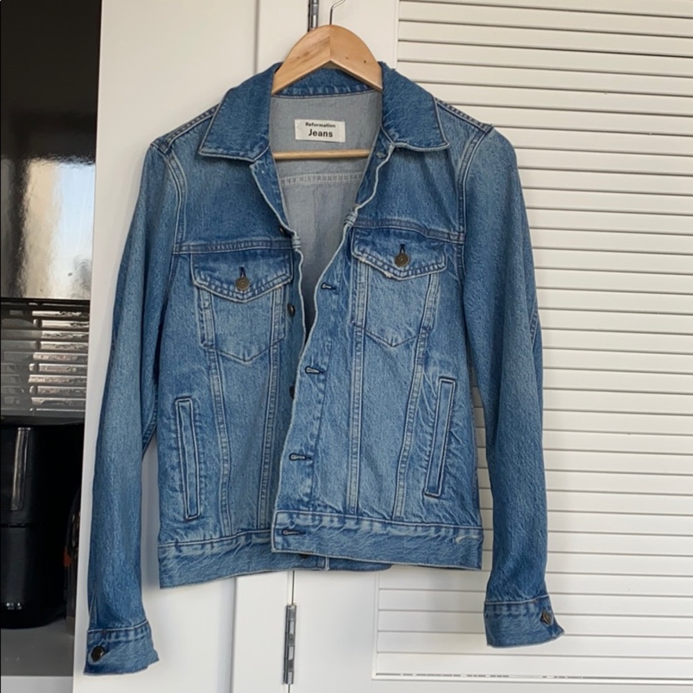 Reformation denim jacket